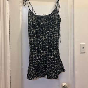 Free People black mini dress